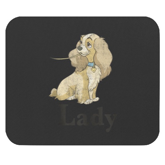 Disneyss Lady And The Tramp Spaghetti Lady Couples Mouse Pads