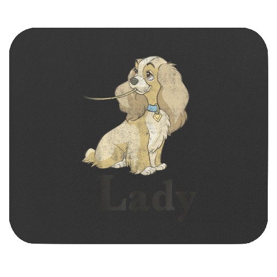 Disneyss Lady And The Tramp Spaghetti Lady Couples Mouse Pads