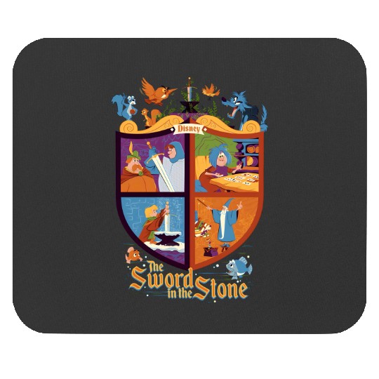 Disney Vintage Movie The Sword in the Stone Characters Mouse Pads