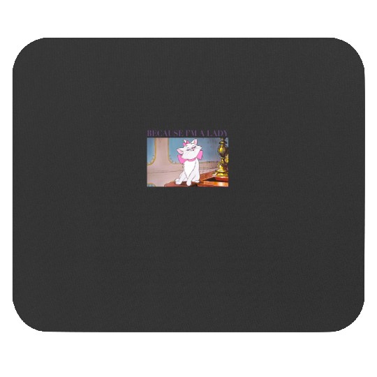 Disney The Aristocats Marie Because Im A Lady Portrait 6312 Mouse Pads