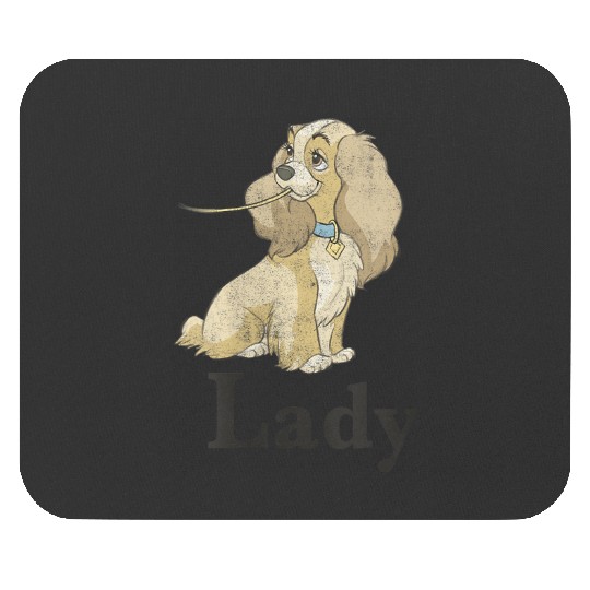 Disneyss Lady And The Tramp Spaghetti Lady Couples Mouse Pads