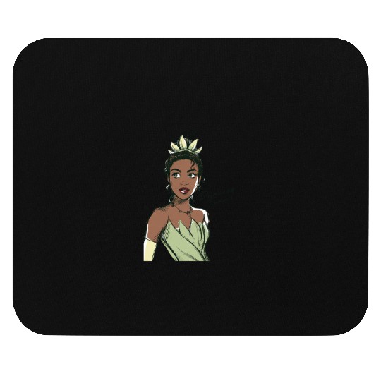 Disneyss The Princess The Frog Princess Tiana Sketch Mouse Pads