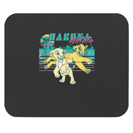 Disney Lion King Retro Simba Nala 90s Hakuna Matata Mouse Pads