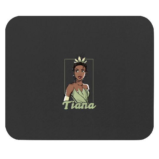 Disneyss The Princess And The Frog Tiana Sketch Portrait Mouse Pads