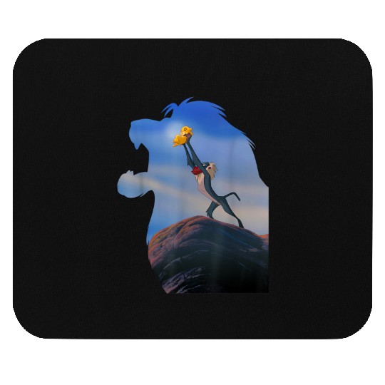 Disney Lion King Mufasa Silhouette Pride Rock Rafiki Simba Mouse Pads