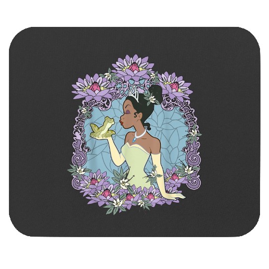 Disneyss Princess And The Frog Tiana Naveen Frog Glass Mouse Pads