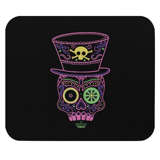 Disneyss Princess And The Frog Dr Facilier Line Art Mask Mouse Pads