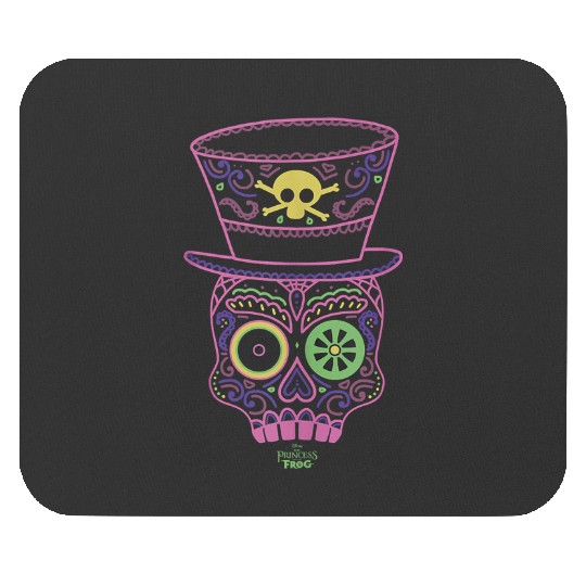 Disneyss Princess And The Frog Dr Facilier Line Art Mask Mouse Pads