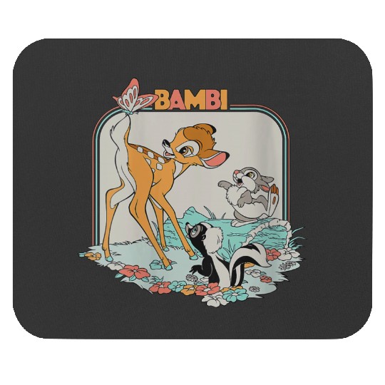 Disneyss Bambi Movie Retro Mouse Pads