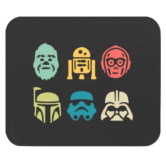 Star Wars Retro Mouse Pads, Disney Star Wars, Star wars Mouse Pads, Disney Family Vacation Mouse Pads