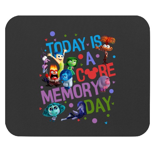 Disney Inside Out 2 Core Memory Day Era Mouse Pads, Disney Family Trip Mouse Pads