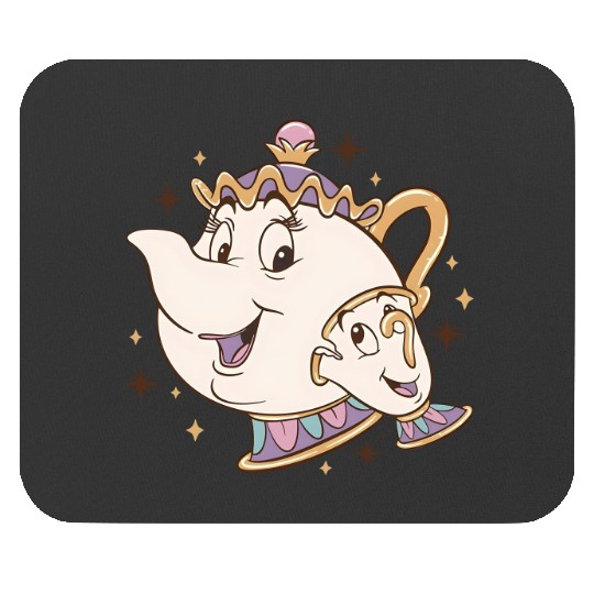 Disney Beauty and the Beast Chip And Mrs. Potts Mouse Pads