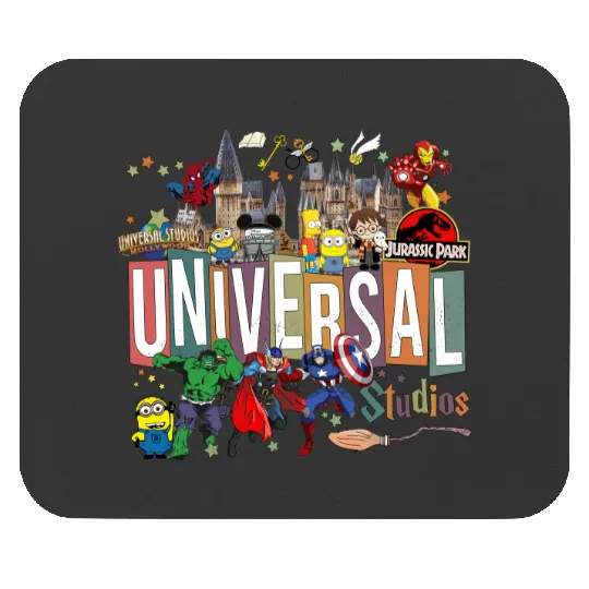Disney Universal Studios Mouse Pads, Universal Studios 2024 Trip Mouse Pads, Universal Orlando Mouse Pads, Disneyworld Mouse Pads