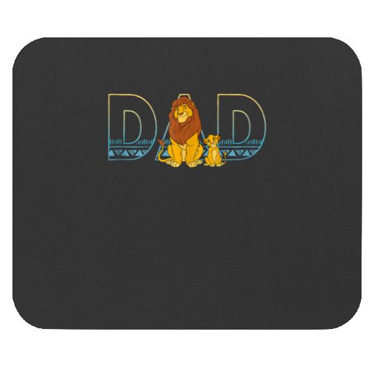 Disney The Lion King Simba and Mufasa Dad Mouse Pads