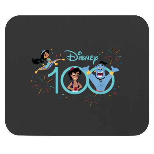 Disney 100 Anniversary Aladdin Jasmine Genie Mouse Pads
