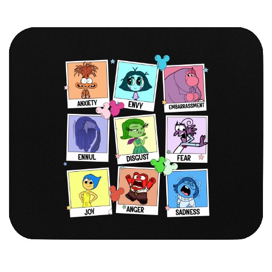 Disney Pixar Inside Out Characters Mouse Pads, Disneyland Inside Out 2
