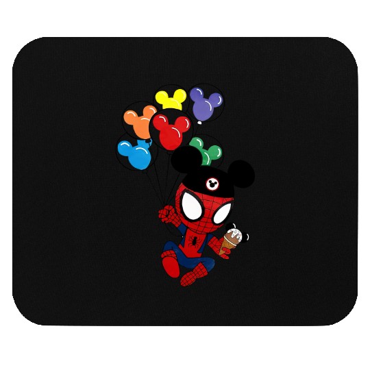 Disney Spiderman Balloons, Disney Spiderman Mouse Pads