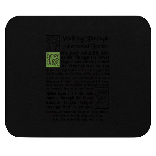 Sherwood Forest - Robin Hood Disney - Mouse Pads