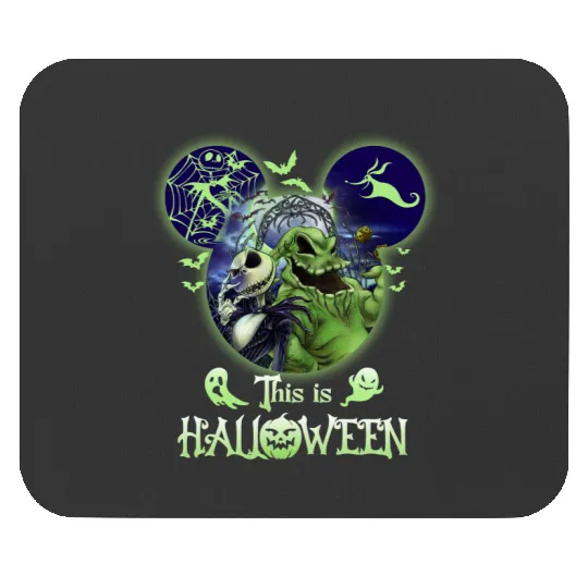 This is Halloween Oogie Boogie Bash 2024 Mouse Pads, Disneyland Halloween Mouse Pads