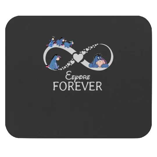 Eeyore Forever Mouse Pads, Winnie the Pooh Eeyore, Funny Disney Mouse Pads, Family Trip Matching Mouse Pads