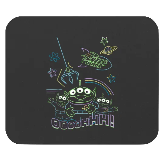 Disney Pixar Alien Pizza Planet Mouse Pads, Disney Toy Story Pizza Planet Mouse Pads, Disney Pizza Planet Mouse Pads, Alien Pizza Planet, HarryHudsonShop