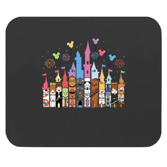 Star Wars Castle Mouse Pads, Star Wars Balloon Mouse Pads, Disney Star Wars Mouse Pads