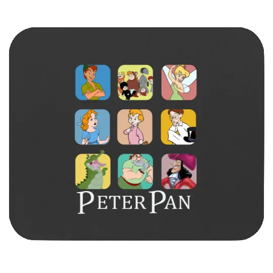 Disney Peter Pan Characters Mouse Pads, Peter Pan Mouse Pads