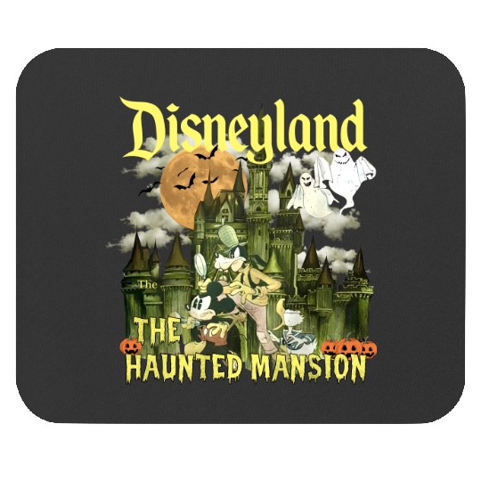 Vintage Disneyland Haunted Mansion Mouse Pads, Disney Halloween Mouse Pads