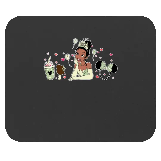 Tiana Disney Mouse Pads, Tiana Princess Mouse Pads