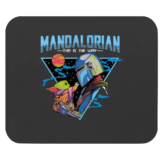 New Collection Star Wars Mandalorian Mouse Pads, Disneyland, Disney Trip Mouse Pads, Star Wars Mouse Pads