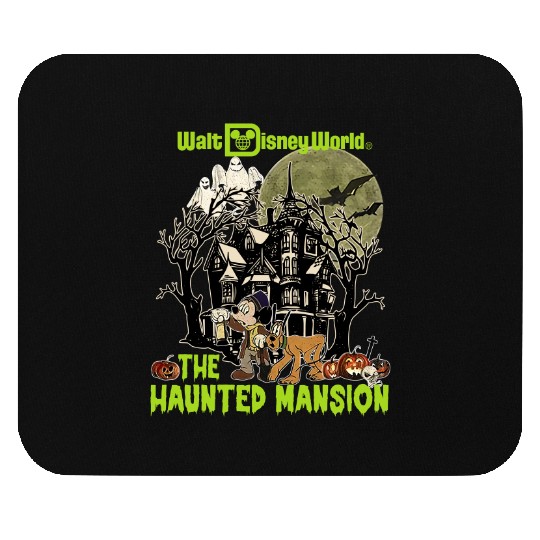 Vintage Disney Haunted Mansion Mouse Pads, The Haunted Mansion Map Mouse Pads