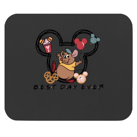 Best Day Ever Gus Gus Mouse Pads, Disney Cinde Mouse Pads