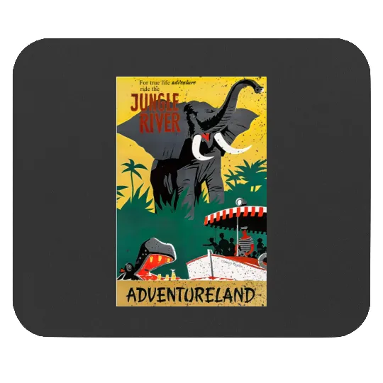Jungle Cruise Mouse Pads, Disney Jungle Cruise Ride Mouse Pads