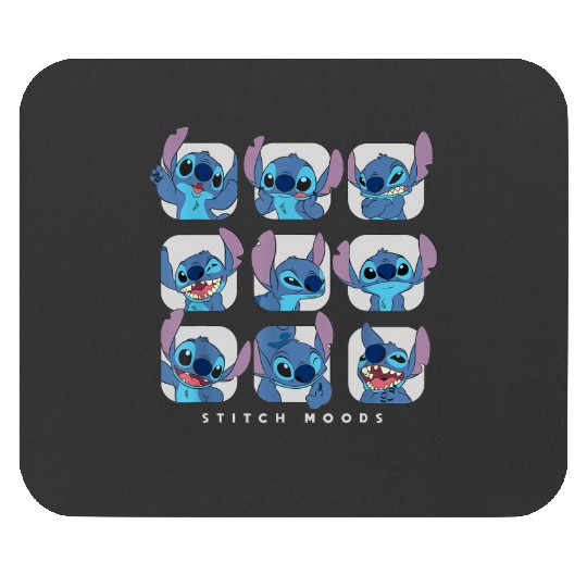 Disney Stitch Moods Mouse Pads, Lilo and Stitch Mouse Pads, Cute Stitch Emotions Mouse Pads, Disneyland Family Vacation Mouse Pads