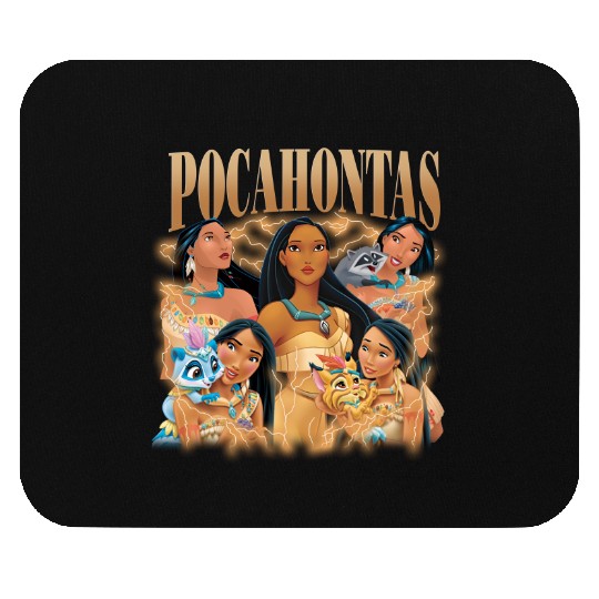 Pocahontas Bootleg Mouse Pads, Retro Disney Princess Mouse Pads