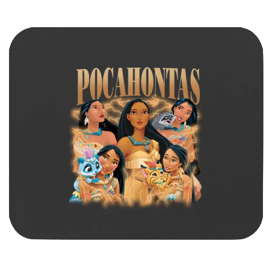 Pocahontas Bootleg Mouse Pads, Retro Disney Princess Mouse Pads