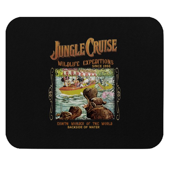 Disney Mouse Pads, Vintage Disney Jungle Cruise Ride Mouse Pads