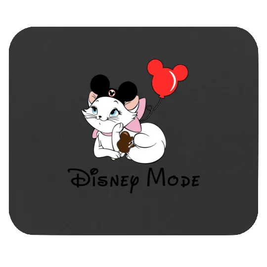 Marie Disney Mode, Marie Cat , Marie Aristocats Mouse Pads