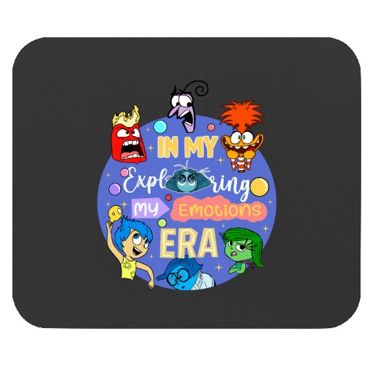 Inside Out 2 Mouse Pads, In My Exploring My Emotions Era Mouse Pads, Disney Trip Mouse Pads