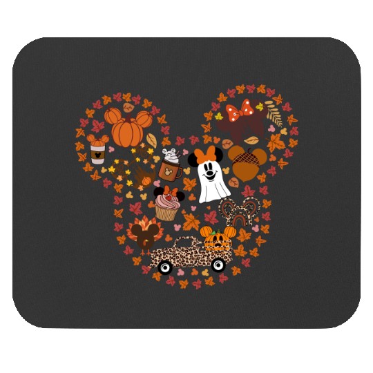Disney Mickey Fall Vibes Mouse Pads, Disney Fall Mouse Pads