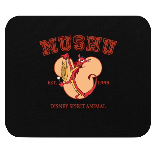 Funny Disney Mulan Characters Mushu Dragon Mouse Pads