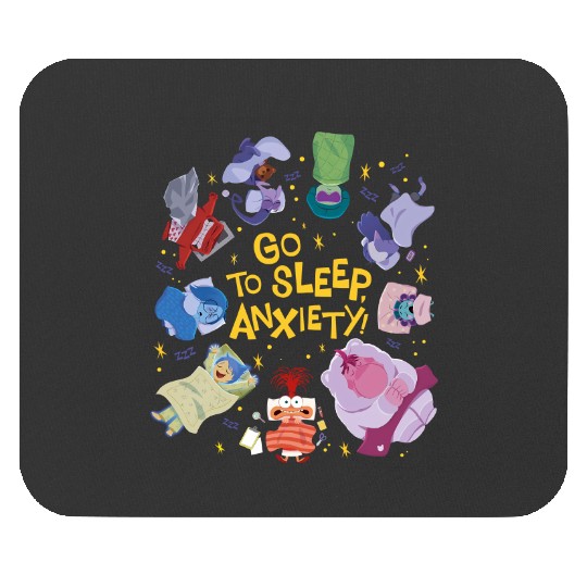 Disney Inside Out 2 Go to Sleep Anxiety Mouse Pads, The Emotional Adventure