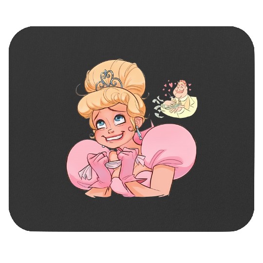 Disney Charlotte Emotions Mouse Pads, Disney Princess Mouse Pads, Princess And The Frog Mouse Pads, Disney Princess Kid Mouse Pads, Family Birthday Gift Kid.