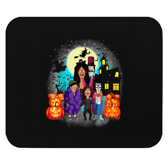 Bobs Burgers Pumpkin Halloween Mouse Pads
