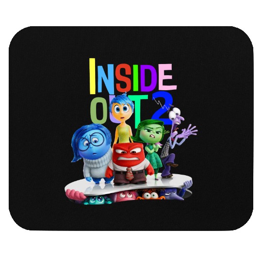 Disney Inside Out 2 Mouse Pads, Inside Out Characters Mouse Pads, Inside Out 2024 Movie Mouse Pads