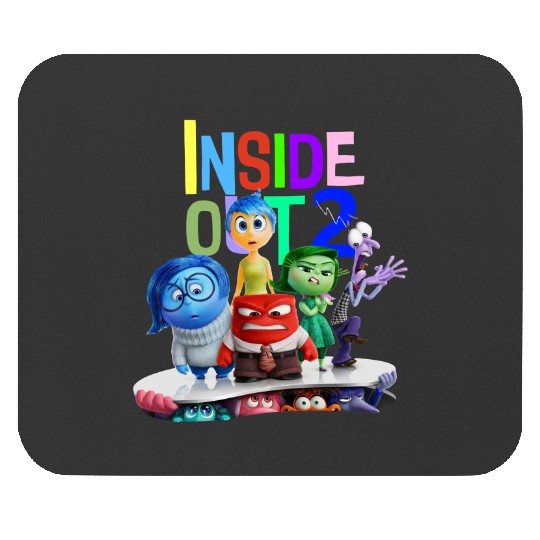 Disney Inside Out 2 Mouse Pads, Inside Out Characters Mouse Pads, Inside Out 2024 Movie Mouse Pads
