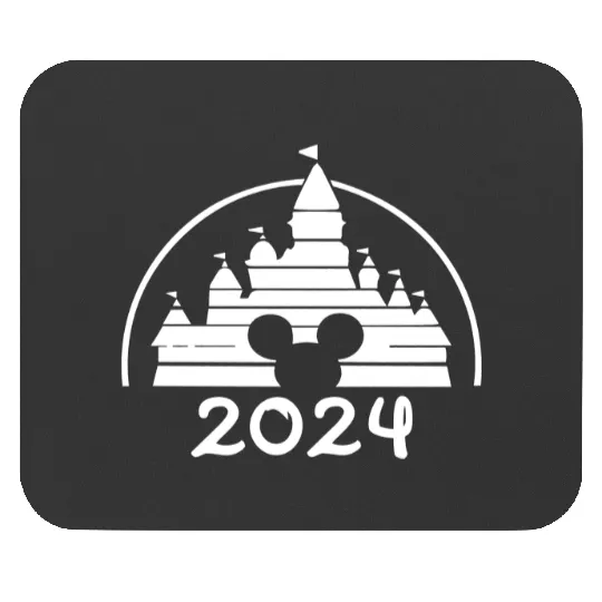 Disney Family Vacation 2024 Mickey And Friends Disney Mouse Pads, Disney Family Matching Mouse Pads