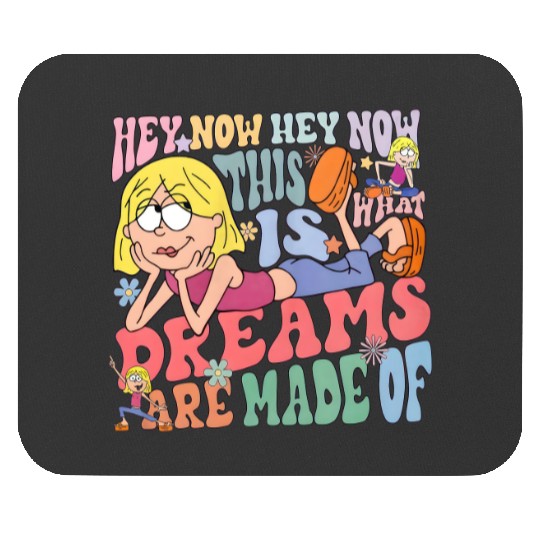 Disney Cute Lizzie McGuire Mouse Pads, This Is What Dreams Are Made Of Retro Mouse Pads