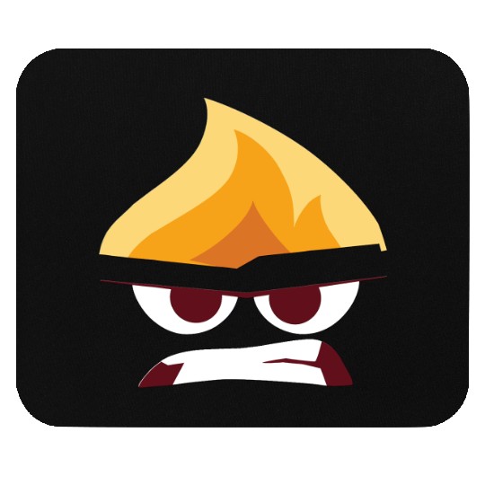 Angry Face Funny Disney Inside Out Mouse Pads