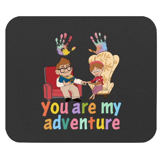 Disney Movie You Are My Adventure Mouse Pads, Disney Couple Carl and Ellie Mouse Pads